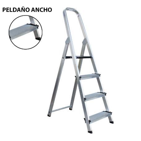 SIFER ESCALERA EXPERT PRO ALUMINIO 6 PELDAÑO 12CM  SEGUR-06723