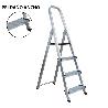 SIFER ESCALERA EXPERT PRO ALUMINIO 8 PELDAÑO 12CM  SEGUR-06725