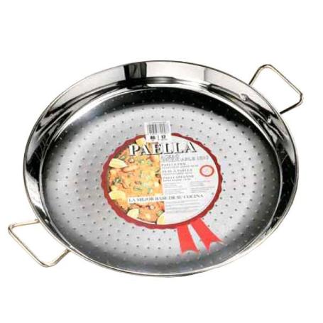 GARCIMA FINST PAELLERA INOX 18-8 38 CM-  8 RACIONES 2 ASAS 70038