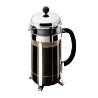 CAFETERA Y TETERA DE EMBOLO 6 TAZAS 600 ML 03014