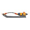 HOZELOCK ASPERSOR RECTANGULAR AQUASAVE PRO 220 M 100-100-261