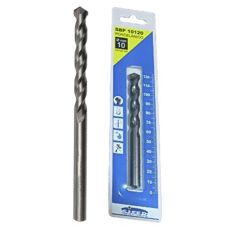 SIFER BROCA PORCELANICO 10 X 120 BLISTER SBP010120