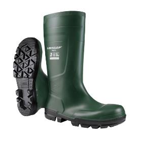 DUNLOP BOTA AGUA VERDE SEGURIDAD S5 PUNTER+SUELA ACERO WORK Nº43