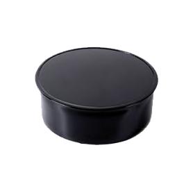 ESTUFA TAPA COLECTOR VITRIFICADO NEGRO A  Ø 150 MM TAV150