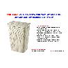 CURVER CESTA CON TAPA MY STYLE 55 L 425X325X585MM BLANCO 216582