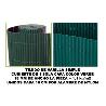 BAMBU CAÑIZO PVC 1 CARA 18 MM COLOR VERDE 100X500 CM   MZ8006