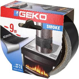 GEKO CINTA ADHESIVA ALU ALTA TEMPERATURA 40 MMX9 M NEGRO 230-95