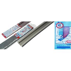 GEKO BURLETE BAJO PUERTA DOBLE PROTECCION 95 CM GRIS ANTRAC 1470