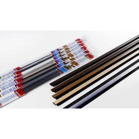 GEKO BAJO PUERTA ADHE ALUMINIO CEPILLO FLEXI 1MX42MM PINO 1460-6