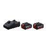 JUEGO BÁSICO 2 GBA 18V 4.0AH + GAL 18V-40