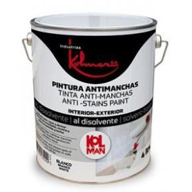 PINTURA KOLMAN ANTIMANCHA-HUMO-GRASA DISOLVEN BLANCA MATE 750 ML