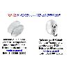 BRINOX VENTOSA GANCHO ACERO 30MM TRANSPARENTE GRANEL B50806H