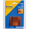 BRIPLAS  TRABA CUÑA PUERTA-MUEBLES PEQUEÑO  3 U MARRON 321M