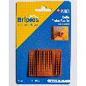 BRIPLAS  TRABA CUÑA PUERTA-MUEBLES PEQUEÑO  3 U MARRON 321M