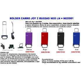 BAJA ROLSER CARRO JOY 2 RUEDAS NEO LN ROJO NEO001
