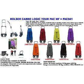 ROLSER FINSTOCK CARRO LOGIC TOUR PACK MF PLEGABLE MANDARI IMX006