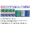 CUERDA PLASTICO TRENZADA BLANCA-VERDE 5 MM X 200 METROS PC03