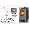 FINSTOCK ESTUFA THECA 450 VIENA PI. NEGRO S-VERTICAL 110 6500451