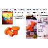 GISDALIA FINSTOC TIRADOR POMO PLAST 34X33 MM NARANJA BL2 UND 873