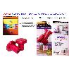 GISDALIA FINSTOCK TIRADOR POMO PLAST 34X33 MM ROJO BL2 UND 878