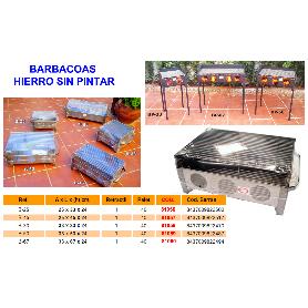 BARBACOA HIERRO 25 X 33 X 24 B-25 SIN PINTAR