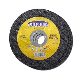 SIFER PRO DISCO CORTE ACERO INOX 125X1X22 A60Z-BF