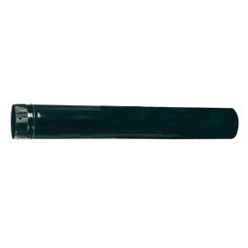 ESTUFA TUBO VITRIFICADO NEGRO 850º DE 1 METRO DE 125 TV125 (05)