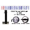 ESTUFA TUBO VITRIFICADO NEGRO 850º 1 METRO Ø120+LLAVE TV120+LLAV