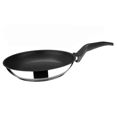 BAJA MAGEFESA SARTEN COMTE ACERO INOX CON ANTIADHERENTE 24 CM