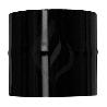 MANGUITO ANTIGOTEO ESTUFA VITRIFICADO NEGRO 110MM ANTIV110