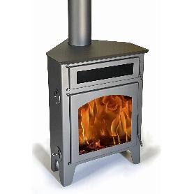 ESTUFA LEÑA RINCON R2+HORNO MAX 11 KW SALIDA VERTICAL 150Ø  600