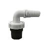 TECNO CONEXION MACHO A INTERIOR TUBO T LAVADORA 32Ø T-210I-50748