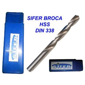 SIFER BROCA HSS DIN 338 20 MM MANGO REDUCIDO