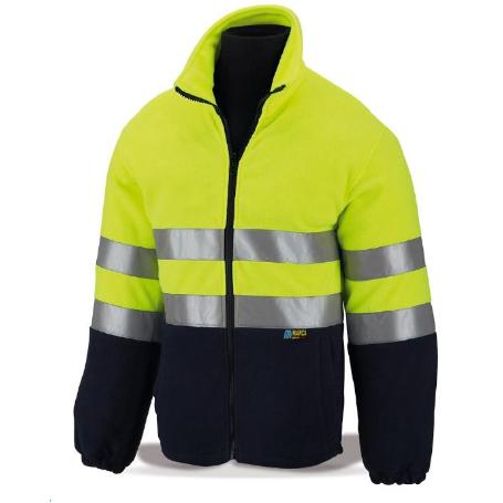 MARCA ALTA VISIBILIDAD FORRO POLAR AMARIL AZUL XXXL FPFYAMIXXXXL