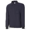 MARCA FINSTOCK  POLO ALGODON M-LARGA AZUL MARINO L 1288POLAMLL