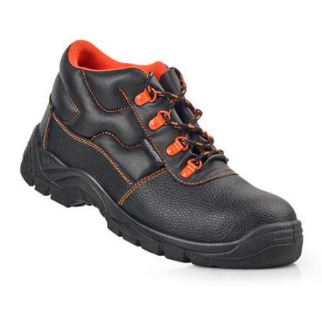 MARCA BOTA S3 PIEL NEGRA SUELA DOBLE DENSIDA CONFOR Nº43 BEC0143
