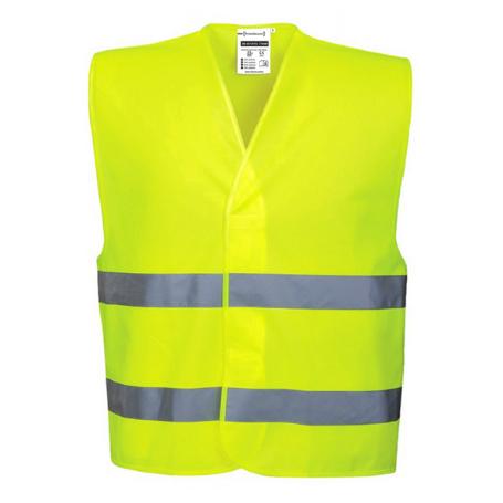 MARCA CHALECO REFLECTANTE 2 BANDA CIERRE VELCRO T-L HV714YF