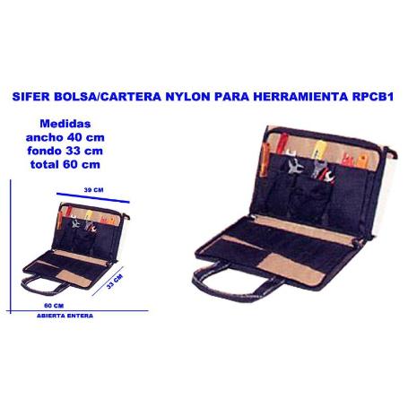 SIFER BOLSA-CARTERA NYLON PARA HERRAMIENTA RPCB1
