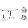 MUEBLE MESA REDONDA PLEGABLE DIAMETRO 150 CM   150X74CM WXR150