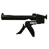 SIFER PISTOLA SILICONA PLASTICO NEGRO GIRATORIA WT309049-WT248