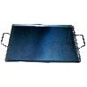 PLANCHA ASAR ACERO 4 MM CON 2 ASAS DE METAL 40 X 33