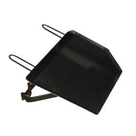 PLANCHA ASAR GIRATORIA DE ACERO 4 MM PARA CHIMENEA DE 50 X 45