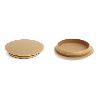 CANELA 25 TAPA EMBELLECEDORA EMBUTIR Ø25MM ACABADO CEREZO
