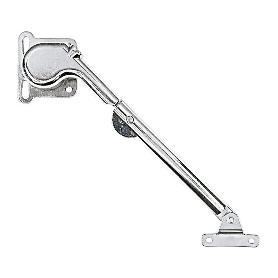 BISAGRA COMPÁS NIKA REGULABLE 601 IZQUIERDA NIQUELADO PTA.ALU   PARA PUERTA DE ALUMINIO DESCENDENTE 601SX-A.