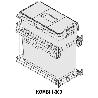 MODULO CUBO BASURA EXTRAIBLE KOMBI M300 1X33LTS.