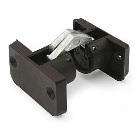 BISAGRA INVISIBLE KIRMA MARRÓN, NEGRO, GRIS PARA MESA PLEGABLE ACABADO MARRÓN