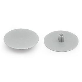 TAPPO 25 TAPA EMBELLECEDORA Ø30MM ACABADO GRIS METAL