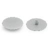 TAPPO 25 TAPA EMBELLECEDORA Ø30MM ACABADO GRIS METAL
