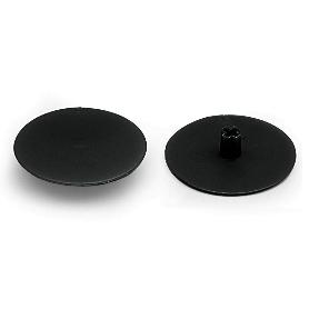TAPA EMBELLECEDORA ALLEN 6 Ø40MM PIVOTE DE 8MM ACABADO NEGRO
