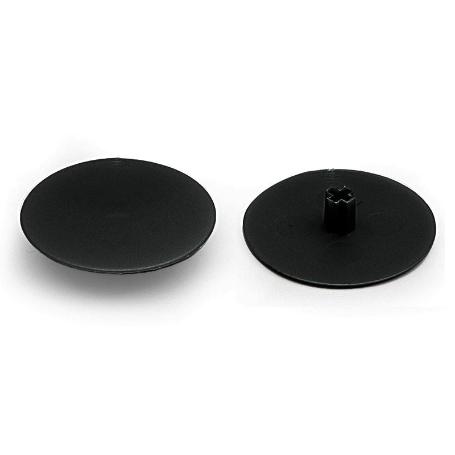 TAPA EMBELLECEDORA ALLEN 6 Ø40MM PIVOTE DE 8MM ACABADO NEGRO